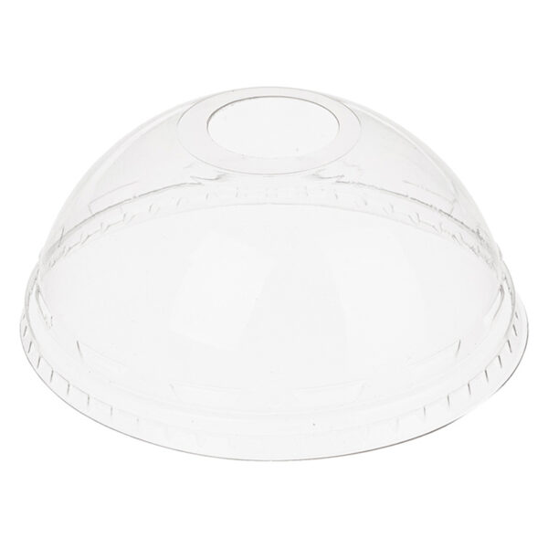 Kupolveida vāks, augļu glāzei ar caurumu 95mm PET 50 gab./pac. 20 pac./kastē