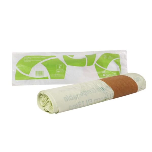 Atkrituma maisi BIO 30L (48x60cm)16my,15gb.,zaļi