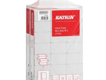 Roku salvetes Katrin NonStop M2, Z-fold, 2 slāņi,140 loksnes, 21 pac./iepak.