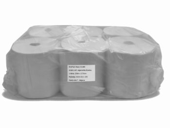 EkoPack Basic roku dvieļi ruļļos 220m, 1 slānis, 6 ruļļi/iep.