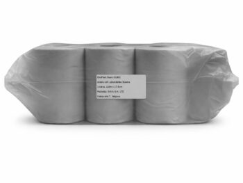 EkoPack Basic roku dvieļi ruļļos 130m, 1 slānis, 12 ruļļi/iep.