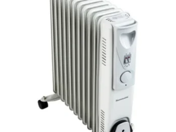 Elektriskais eļļas radiators 2500W, 11.sekcijas/balts