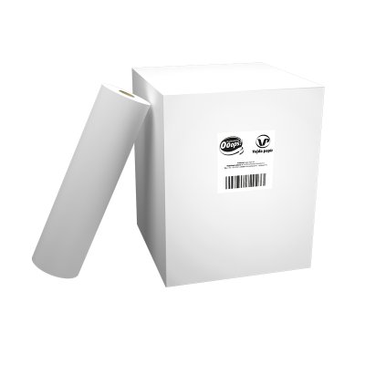 Ooops! Veselības aprūpes papīrs ruļļos, 2- slāņu, balts, rullis 50cm x 50m