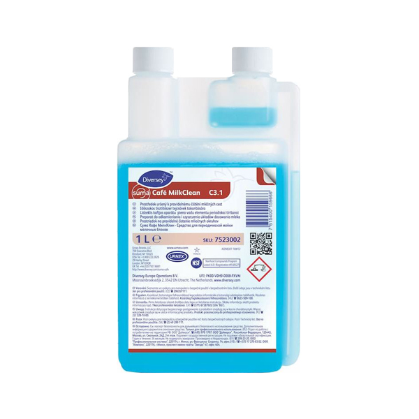 Suma Cafe MilkClean, Kafijas aparātu tīrīšanas līdzeklis, 1L