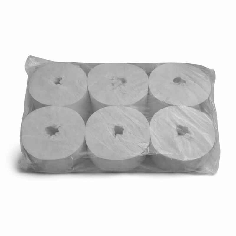 EkoPack Basic roku dvieļi ruļļos 220m, 1 slānis, 6 ruļļi/iep. - Image 2