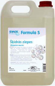 Antibakteriālās šķidrās ziepes "Ewol S" neitrālas, 5L